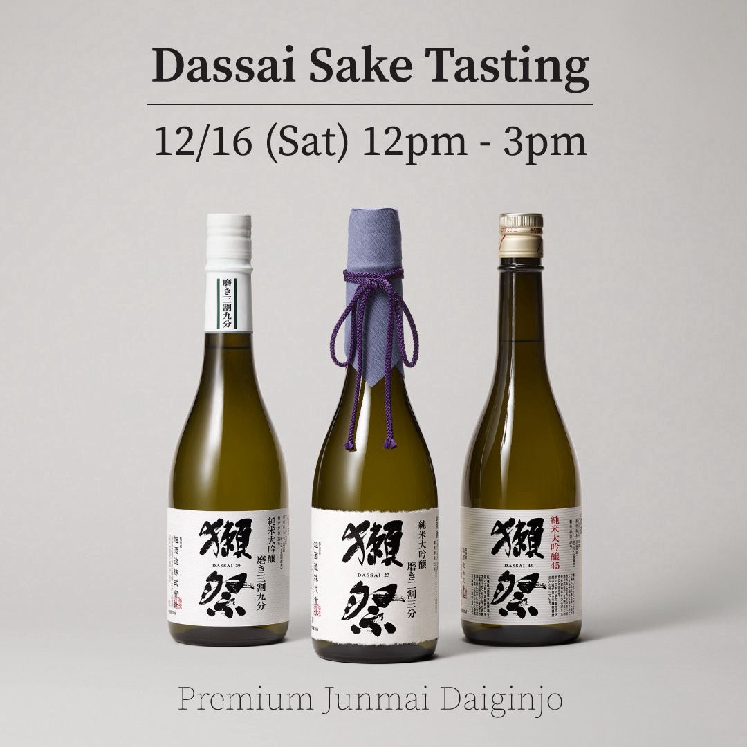 Sake Tasting with Dassai Yama Seafood LA